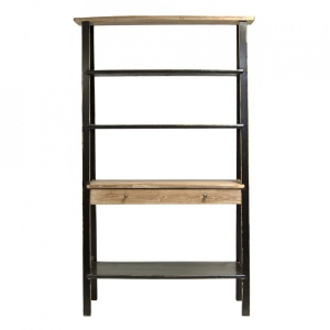 ORGANIZATOR ZENICA 25037 NEAGRA/MARO DIN LEMN 192 CM STIL VINTAGE VIC