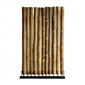 PARAVAN KAIRUAN REF. 28977, DIN LEMN DE BAMBUS SI METAL, STIL MODERN, VIC