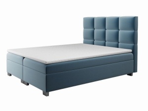PAT BOXSPRING 160x 200CM, CANADA , DIN STOFA, DIVERSE NUANTE, DE CALITATE SUPERIOARA - Img 3