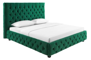 PAT CHESTERFIELD, PARIS 180X 200CM, CATIFEA DE CULOARE VERDE, ARTIM GROUP SELECTION - Img 3