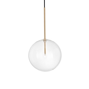 PENDUL EQUINOXE SP1 D25, ALAMA, DIN METAL SI STICLA, STIL MODERN