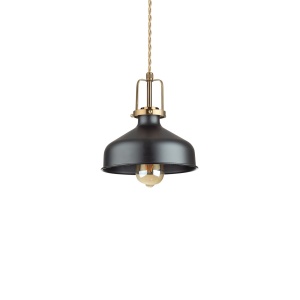 PENDUL ERIS-2 SP1, NEGRU, DIN METAL, STIL MODERN