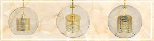 PENDUL LOFT GOLD APP554-1CP, 20 cm, AURIU, DIN OTEL, METAL SI STICLA, STIL MODERN, TU - Img 6