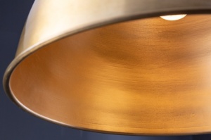 PENDUL, STIL INDUSTRIAL, 115CM, DIN METAL DE CULOARE AURIE, COD 41446 - Img 2