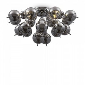 PLAFONIERA BOLLA MOD133CL-04CH, DIN METAL SI STICLA, STIL MODERN, MAYTONI