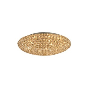 PLAFONIERA KING PL9, AURIU, DIN CRISTAL, STIL MODERN