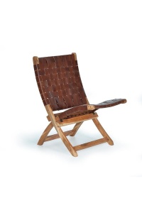 SCAUN 6135, MARO, DIN PIELE SI LEMN, STIL VINTAGE G&C