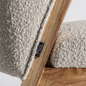 SCAUN DEOSEBIT, PRATI BOUCLE, LEMN DE PIN SI TEXTIL, ARTIM GROUP SELECTION - Img 7