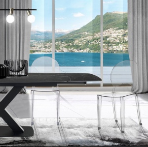 SCAUN INTERIOR/EXTERIOR, SERIOLLA, POLICARBONAT, STIL MODERN, COD 5669 - Img 6