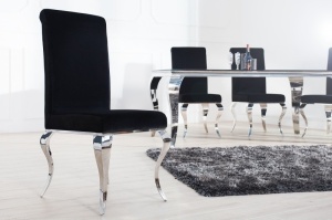 SET 2 SCAUNE DINING, ELEGANT, BAROC, TAPITAT IN CATIFEA, LUX DESIGN CLASIC, ARTIM GROUP - Img 2