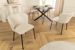 SET 2 SCAUNE, LYON, MATERIAL RAIAT, CULOARE BEJ, ARTIM GROUP SELECTION