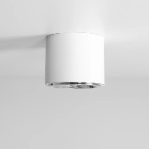 SPOT BOT, 9 CM, ALB, DIN METAL, STIL MODERN - Img 2
