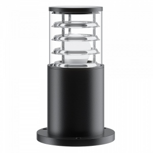 STALP EXTERIOR BRONX O576FL-01B1, NEGRU, DIN METAL SI STICLA, STIL MODERN, MAYTONI