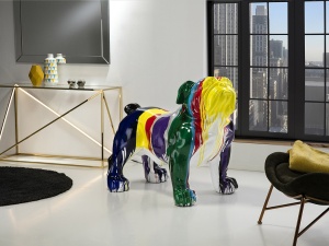 STATUETA DECORATIVA HUGO, 110x94 CM, DIN RASINA POLIESTERICA SI FIBRE DE STICLA, STIL MODERN