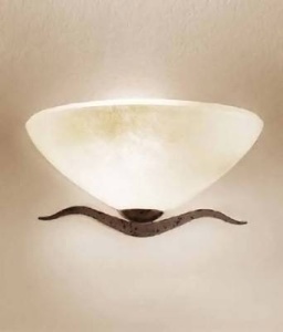 STOC 1 BUC!!! APLICA 4280/1AG DIN METAL MARO INCHIS SI STICLA CREM SATINAT PRELUCRATA MANUAL STIL CLASIC LAM
