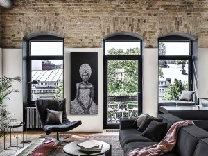 TABLOU CANVAS JOHARI, 70x160 CM, STIL MODERN - Img 2