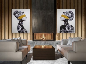 TABLOU CANVAS PERFIL I, 90x120 CM, STIL MODERN - Img 5