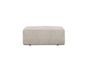 TABURET PILLOW I, GRI DESCHIS, CONFECTIONAT DIN TEXTIL, SPUMA SI METAL, STIL MODERN