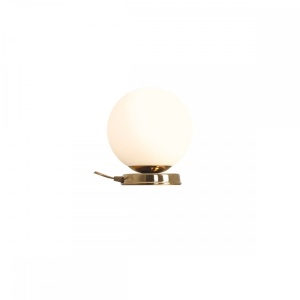 VEIOZA BALL M, 23 CM, AURIE, DIN STICLA SI METAL, STIL MODERN