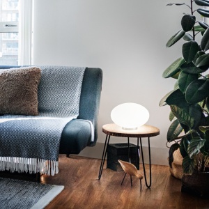 VEIOZA CANDY TL1 D25, ALB, DIN STICLA, STIL MODERN - Img 2