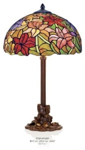 VEIOZA DEOSEBITA TIFFANY, COD TT37+P1257, DIN METAL SI STICLA