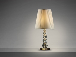 VEIOZA MERCURY, 61 CM, SAMPANIE/ALAMA/BEJ, DIN STICLA, ALAMA SI TEXTIL, STIL MODERN