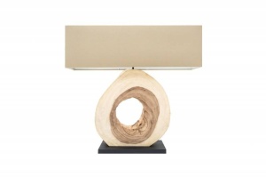 VEIOZA ORGANIC ARTWORK BEJ/NATURAL DIN IN SI LEMN COD 39626 - Img 5