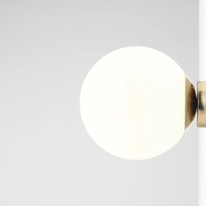 APLICA BALL M, 20 CM, AURIE, DIN STICLA SI METAL, STIL MODERN