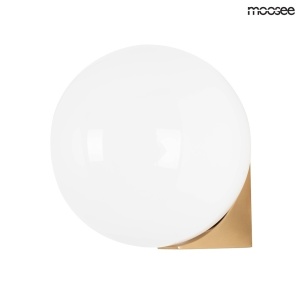 APLICA BOLL GOLD, CONFECTIONATA DIN STICLA SI OTEL INOXIDABIL, STIL MODERN