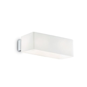 APLICA BOX AP2, ALB, DIN METAL, STIL MODERN