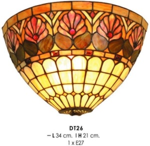 APLICA DEOSEBITA TIFFANY, COD DT26, DIN METAL SI STICLA