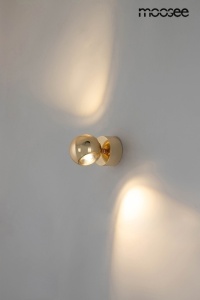 APLICA EOS AURIE, CONFECTIONATA DIN OTEL SI STICLA, STIL MODERN - Img 3