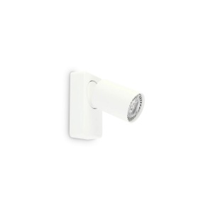 APLICA RUDY AP1 ROUND, ALB, DIN ALUMINIU, STIL MODERN