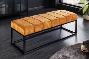 BANCUTA 110CM, PETIT BEAUTE, DIN CATIFEA GALBEN MUSTAR, COD 41251