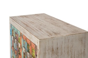 BUFET OLIVIA 95CM, DIN LEMN DE MANGO/METAL, STIL VINTAGE GINER Y COLOMER - Img 5