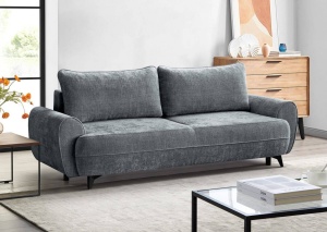 CANAPEA EXTENSIBILA CREMONA 240CM, DIVERSE NUANTE, CU LADA DEPOZITARE, TEXTIL DE CALITATE SUPERIOARA - Img 6