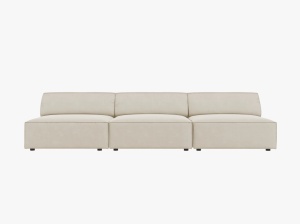 CANAPEA JODIE, 3 LOCURI, 240 CM, DIVERSE CULORI SI MATERIALE, DESIGN DEOSEBIT - Img 4