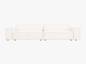CANAPEA JODIE, 4 LOCURI, 244 CM, DIVERSE CULORI SI MATERIALE, DESIGN DEOSEBIT - Img 9