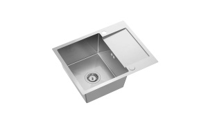 CHIUVETA BUCATARIE REA LUKE 116, NICHEL PERIAT, DIN INOX, CALITATE SUPERIOARA - Img 2