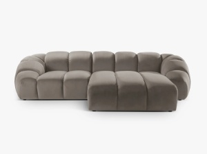 COLTAR DIANA, DREAPTA, 3 LOCURI, 294 CM, DIVERSE CULORI SI MATERIALE, DESIGN DEOSEBIT - Img 9