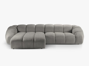 COLTAR DIANA, STANGA, 4 LOCURI, 334 CM, DIVERSE CULORI SI MATERIALE, DESIGN DEOSEBIT