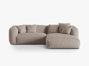 COLTAR MARTINA DREAPTA, 2 LOCURI, 280 CM, DIVERSE CULORI SI MATERIALE, DESIGN DEOSEBIT - Img 3