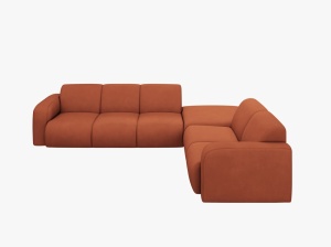 COLTAR MOLINO, DREAPTA, 6 LOCURI, 315 CM, DIVERSE CULORI SI MATERIALE, DESIGN DEOSEBIT - Img 4