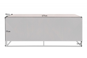 COMODA LIVING, CREATIVO 177CM, DIN LEMN MASIV DE MANGO, ARTIM GROUP SELECTION - Img 5