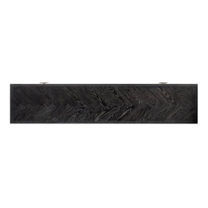 COMODA TV BLACKBONE BRASS, 200 CM, NEGRU/AURIU ANTICHIZAT, DIN FURNIR DE STEJAR SI METAL, RICHMOND INTERIORS - Img 7