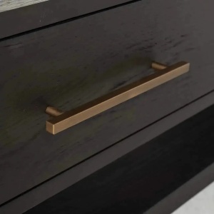 COMODA TV CAMBON, 240 CM, NEGRU/BRONZ, DIN FURNIR DE STEJAR SI METAL, RICHMOND INTERIORS - Img 6