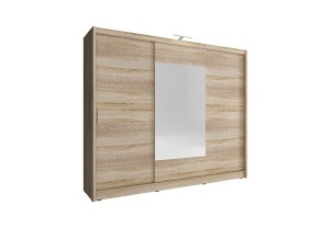 DULAP DORMITOR WIKI 250 STEJAR SONOMA DESIGN MODERN PSK