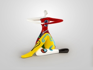 FIGURINA DECORATIVA FEMME, 51x58 CM, DIN RASINA, STIL MODERN - Img 2