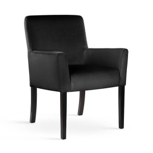 FOTOLIU CONFORTABIL TRINIDAD, NEGRU, STIL CLASIC, ATR
