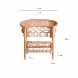 FOTOLIU ELNA REF. 26567, DIN RATTAN, STIL CLASIC, VIC - Img 4